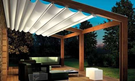 пергола дерев'яна, авто навіс