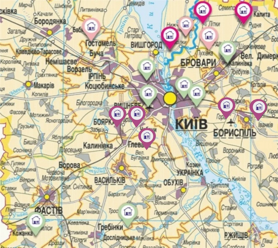 Будівництво будинку київська область