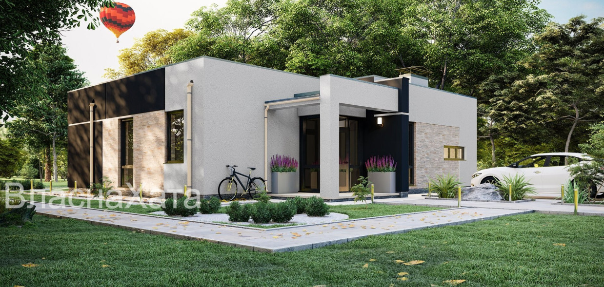 Сучасний функціональний будинок