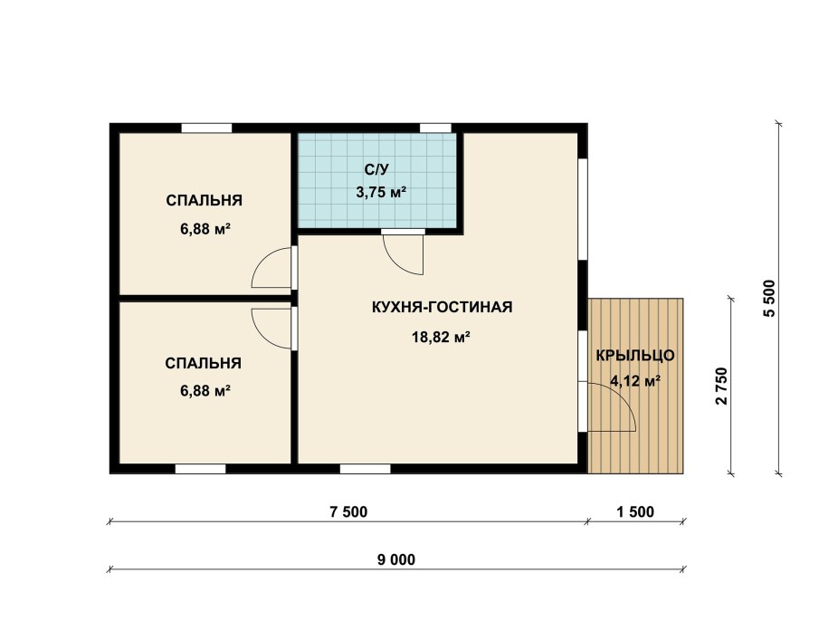 проект каркксного будинку